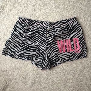 VS Pink pajama shorts